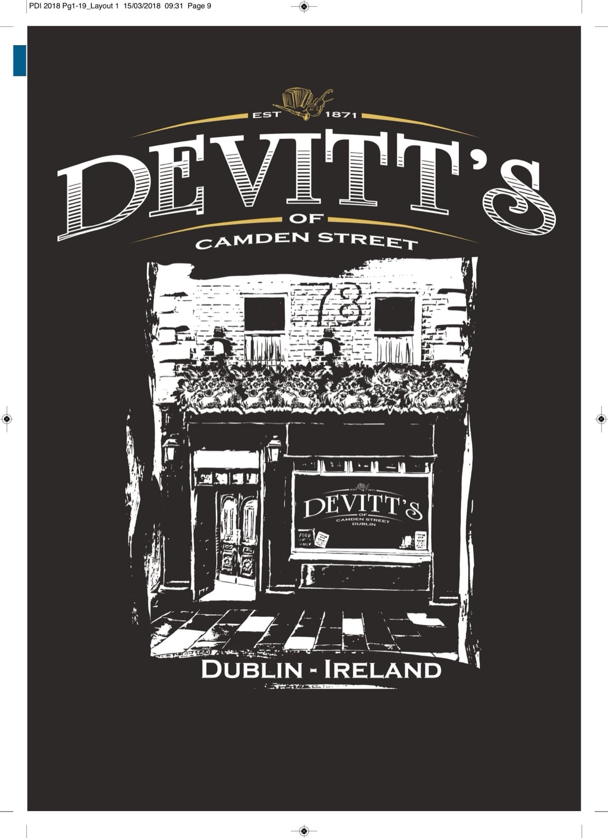 Devitts — sponsor ad 2018