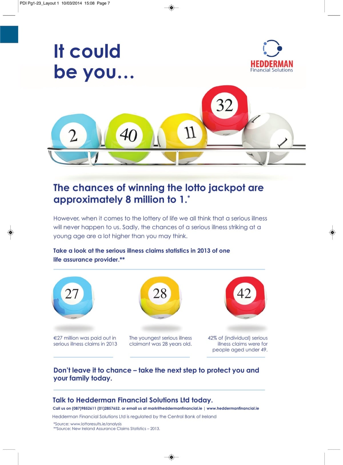 Hedzer — sponsor ad 2014