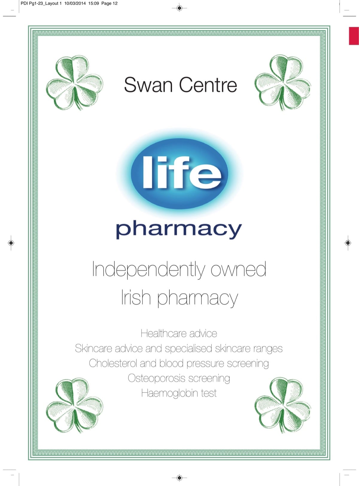 Life — sponsor ad 2014