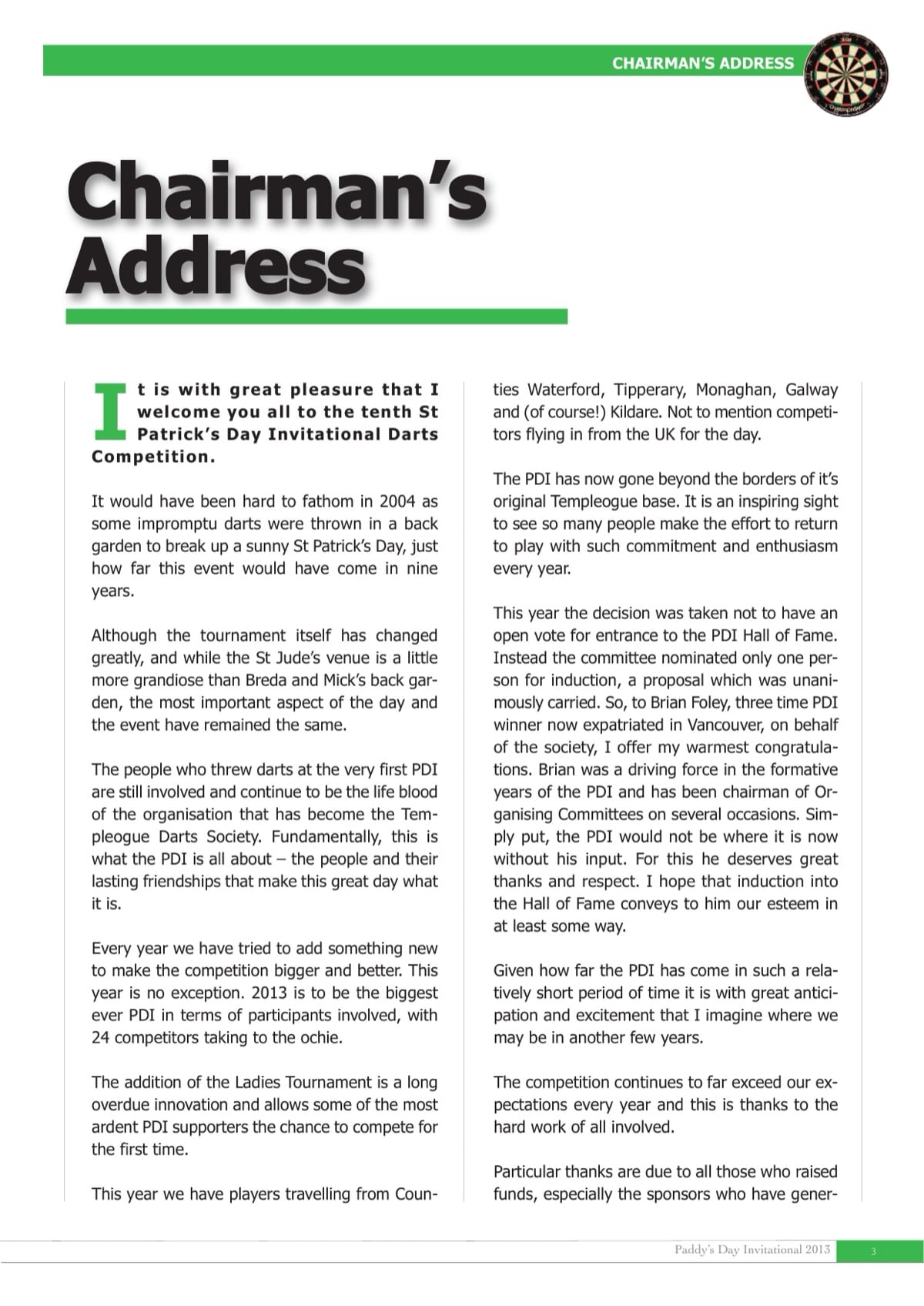 PDI 2013 booklet — page 3