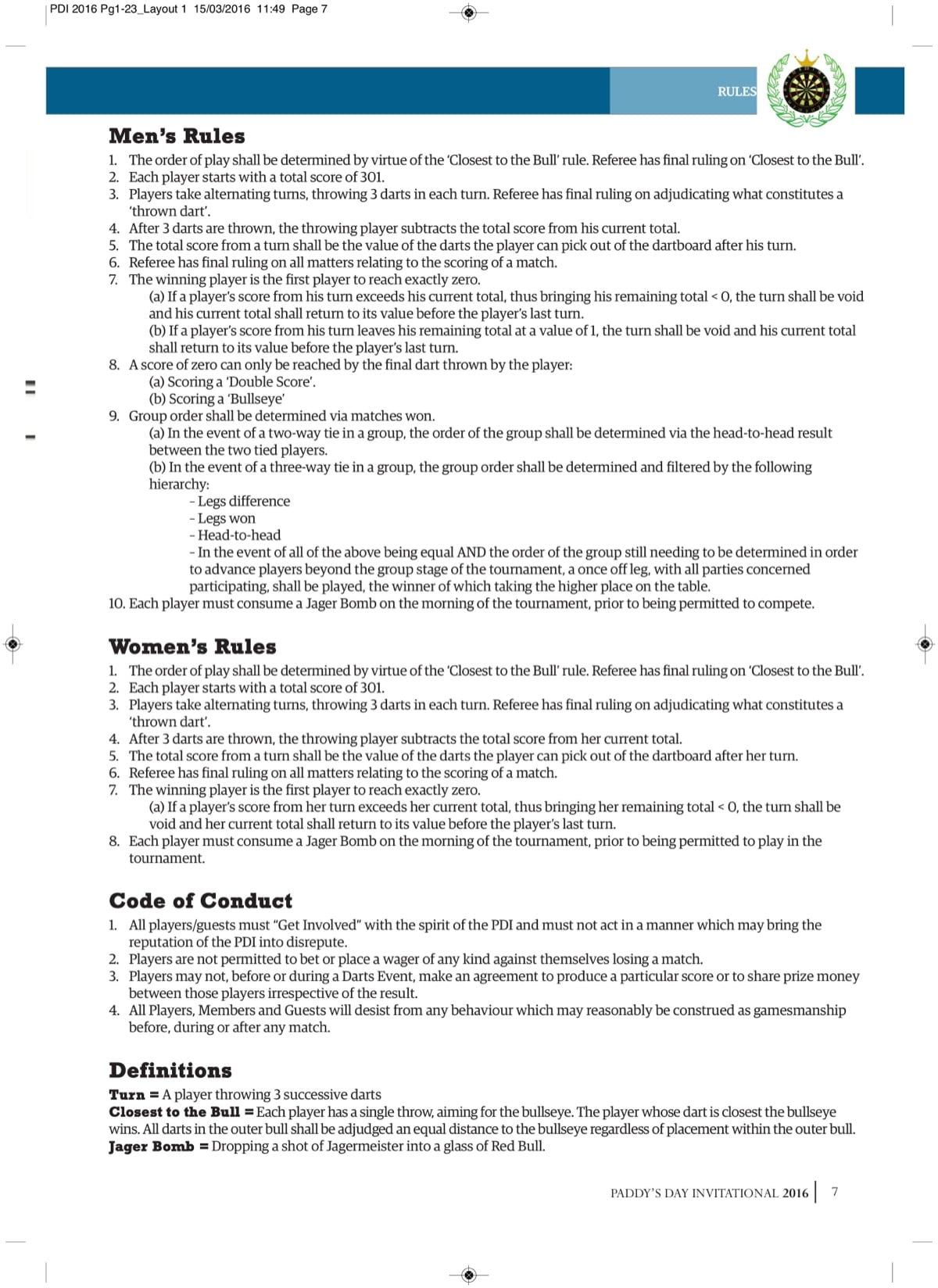 PDI 2016 booklet — page 7