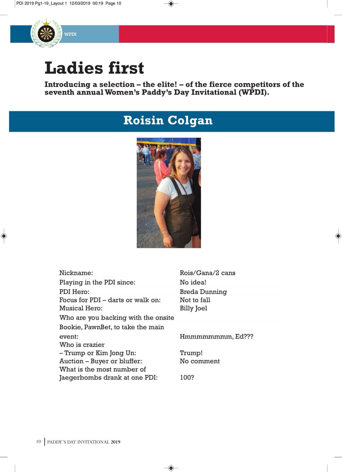 PDI 2019 booklet — page 10
