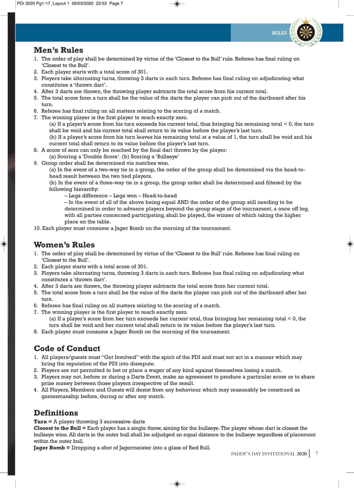 PDI 2020 booklet — page 7