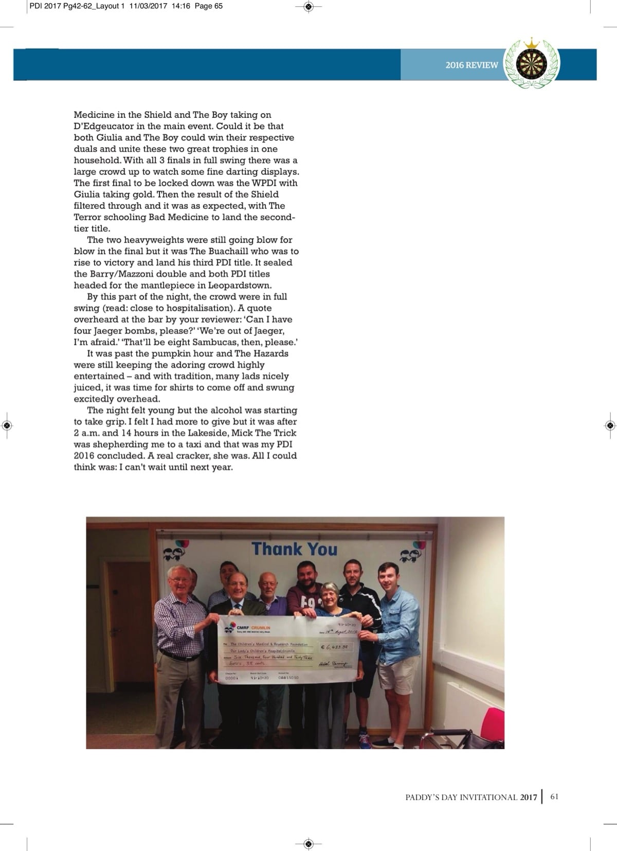 Review of the 2016 PDI — page 4