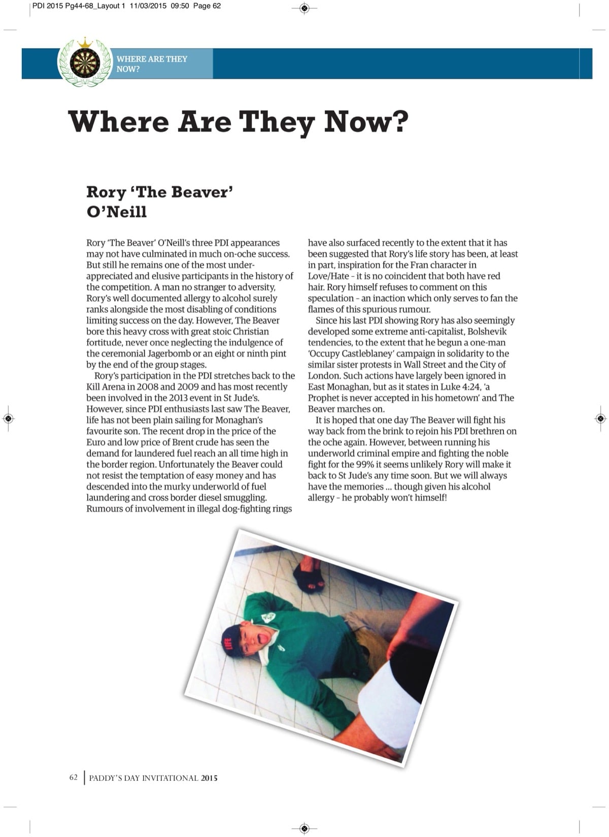 Where are they now — 2015