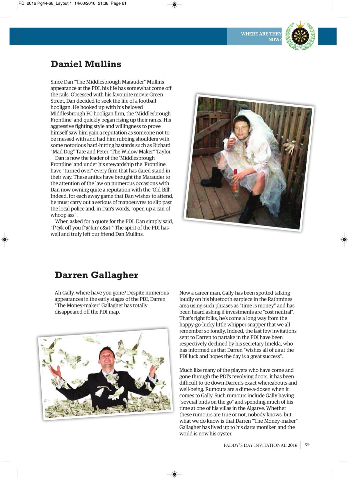 Where are they now — 2016